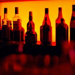 assorted bottle on table